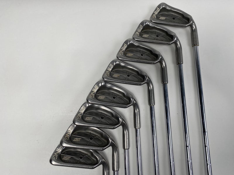 Ping ISI Iron Set 3-PW Black Dot Cushin Z-Z65 Stiff Steel Mens RH