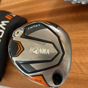 Men's Honma TW747 455 Right Handed Driver Stiff Flex 10.5 Loft (Used)