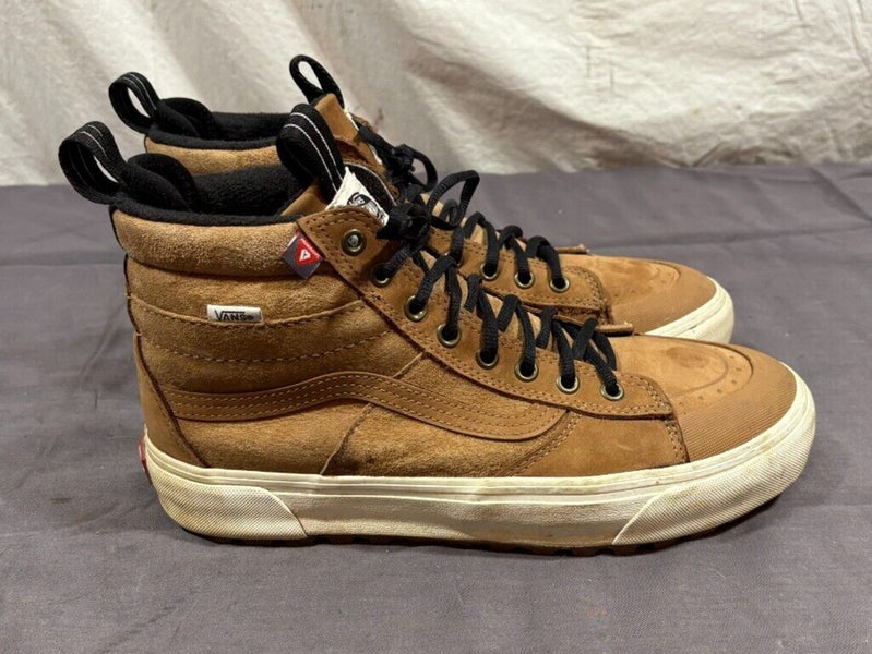 VANS SK8-Hi MTE Waterproof Insulated Sneakers Brown US Men's 9 EU 42 GREAT