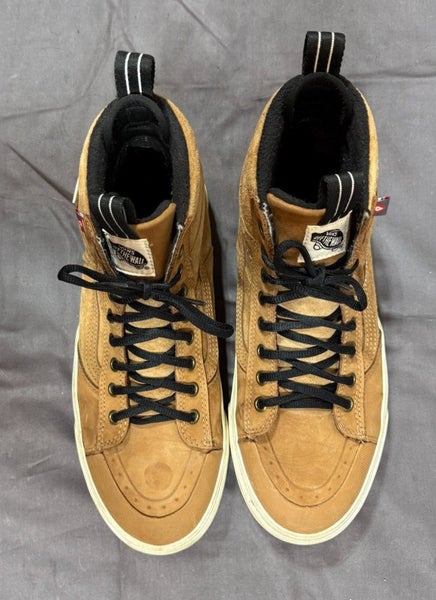 VANS SK8-Hi MTE Waterproof Insulated Sneakers Brown US Men's 9 EU 42 GREAT