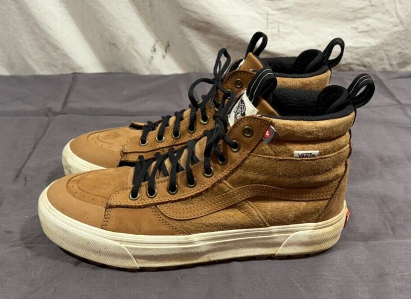 VANS SK8-Hi MTE Waterproof Insulated Sneakers Brown US Men's 9 EU 42 GREAT