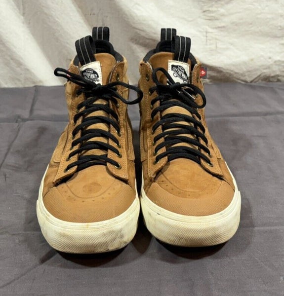 VANS SK8-Hi MTE Waterproof Insulated Sneakers Brown US Men's 9 EU 42 GREAT