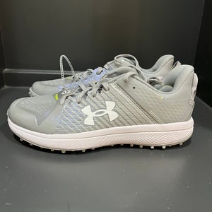 Under Armour MEN'S YARD TURF BASEBALL SHOES Size M 8.5 (W 9.5) Adult Low Top Turf Cleats NWOB
