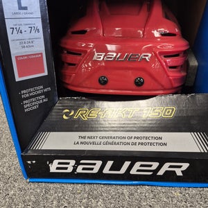 Large Bauer Re-Akt 150 Helmet (New)