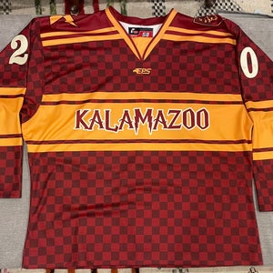 Team issued Kalamazoo wings Harry Potter themed jersey