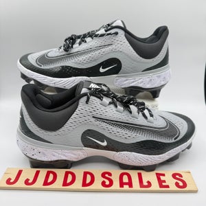 Nike Alpha Huarache Elite 4 MCS Baseball Cleat Smoke Grey FD6221-002 Men’s Sz 13