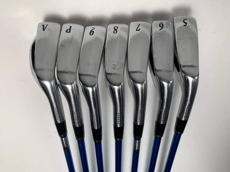Srixon Z 545 Iron Set 5-PW+AW Miyazaki Tour Issue Blue 8S Flex