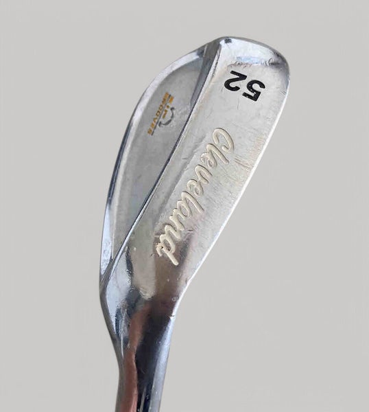 Cleveland CG14 52 Gap Wedge Zip Grooves Steel Wedge Flex Shaft 35.5"