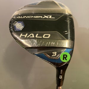 NEW Men's Cleveland Halo Launcher XL Right Handed 3 Wood | Regular Flex | Project X Graphite Shaft