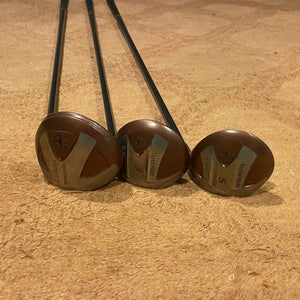 TaylorMade Ti Bubble 2 Driver, 3&5 Wood Set Right Handed