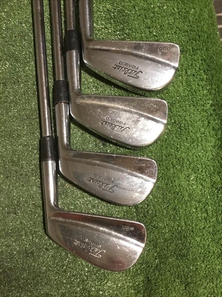 Titleist 680 Forged Irons Set (3-9 Irons) Stiff S300 Steel Shafts