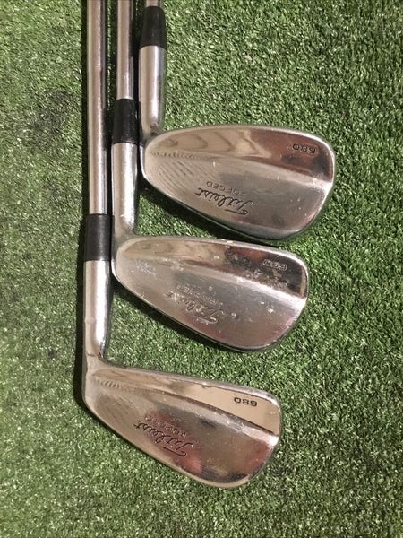Titleist 680 Forged Irons Set (3-9 Irons) Stiff S300 Steel Shafts