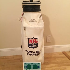 Belding Sports NFL ALUMNI Cart/Staff Golf Bag with 6-way Dividers & Rain Cover