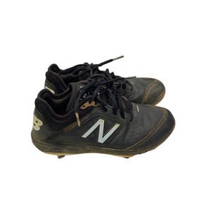Used New Balance LACE CAGE BB/SB Cleats Black Junior 06 11347-S000241219