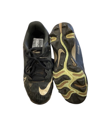 Used Nike NIKE DIAMOND BB/SB Cleats Black Junior 01.5 11884-S000042337