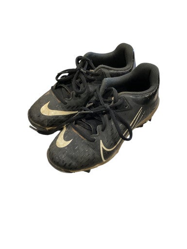 Used Nike NIKE DIAMOND BB/SB Cleats Black Junior 01.5 11884-S000042337