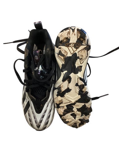 Used Adidas Youth FB Cleats White Youth 13.0 11884-S000042336