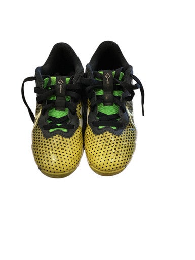 Used Nike DIAMOND CLEATS BB/SB Cleats Yellow Junior 02.5 11884-S000042328