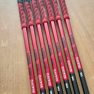 KBS PGI 90 Stiff+ 5-GW .355 Graphite Iron Shafts (Standard length)