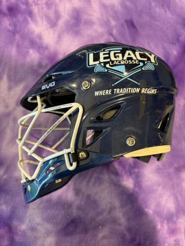 Blue Adult Warrior Evo Helmet (Used)