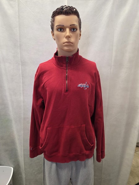 Washington Capitals Antigua 1/4 Zip Jacket L NHL