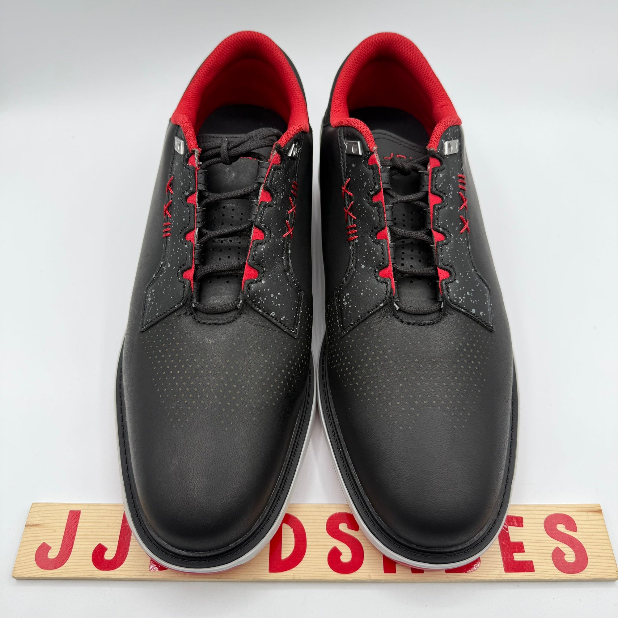 Nike Air Jordan ADG 5 Low Golf Shoes Black Red Bred FQ7874  display picture 1