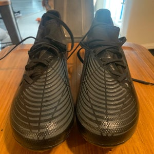 Black Unisex Size M 7.5 (W 8.5) Adidas Molded Cleats Predator Edge (New)