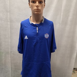 Southern Conference SoCon Adidas 1/4 Zip Short Sleeve Jacket XL NCAA