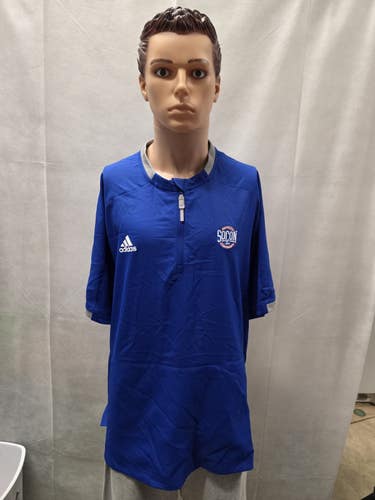 Southern Conference SoCon Adidas 1/4 Zip Short Sleeve Jacket XL NCAA
