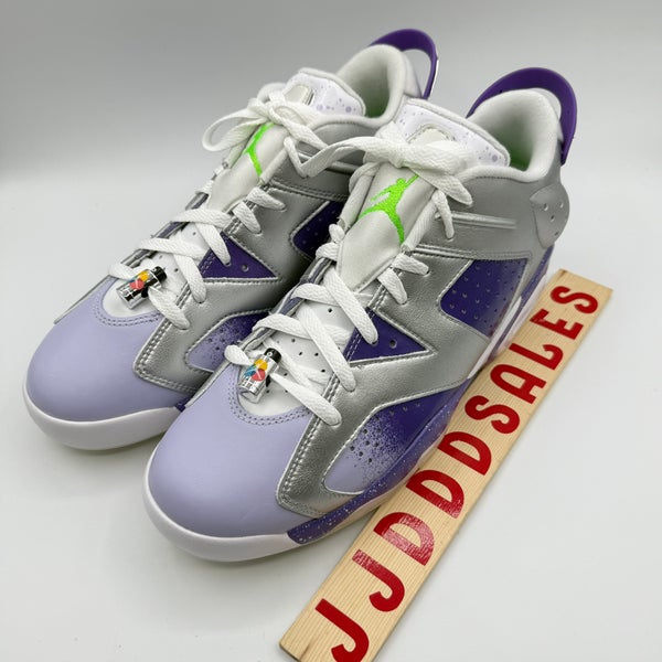 Nike Air Jordan 6 Retro NRG Low Golf US Open Silver Purple