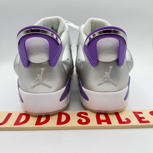 Nike Air Jordan 6 Retro NRG Low Golf US Open Silver Purple  display picture 3
