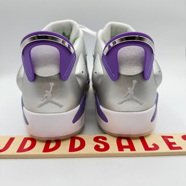 Nike Air Jordan 6 Retro NRG Low Golf US Open Silver Purple FD0205