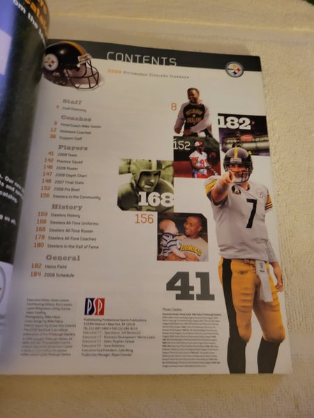 Pittsburgh Steelers NFL 2008 Yearbook