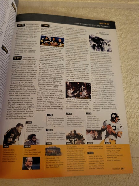 Pittsburgh Steelers NFL 2008 Yearbook