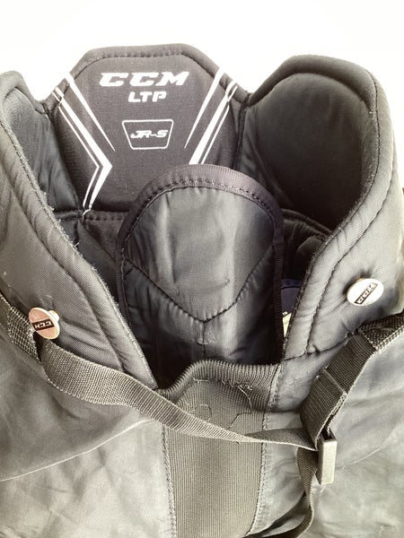 Bundle Black Junior Small CCM LTP Hockey Pants (Used) & Jofa 10" Shin Pads