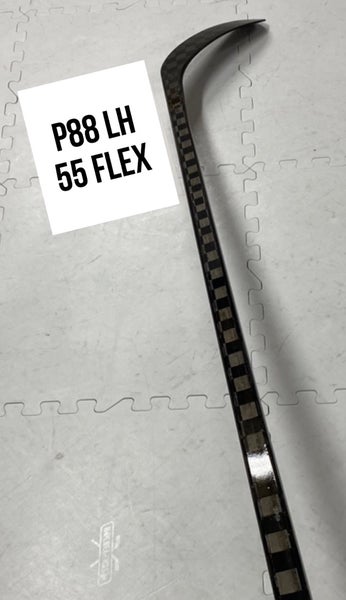Intermediate(1x)Left P88 55 flex 63” PROBLACKSTOCK Pro Black Out Unbranded Pro Stock Hockey Sticks