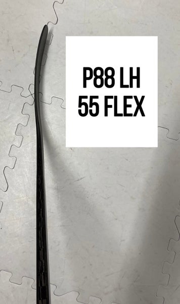 Intermediate(1x)Left P88 55 flex 63” PROBLACKSTOCK Pro Black Out Unbranded Pro Stock Hockey Sticks