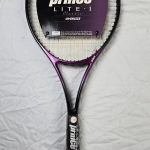VTG NOS Prince Lite I Classic Oversize Demo Tennis Racket 4 1/2" Strung Oversize