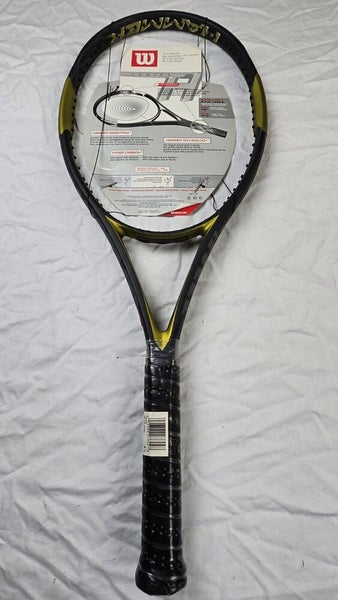 VINTAGE NOS Wilson Hammer H5 Tennis Racket T7435 4 1/2", Unstrung, OS, 102 Sq In