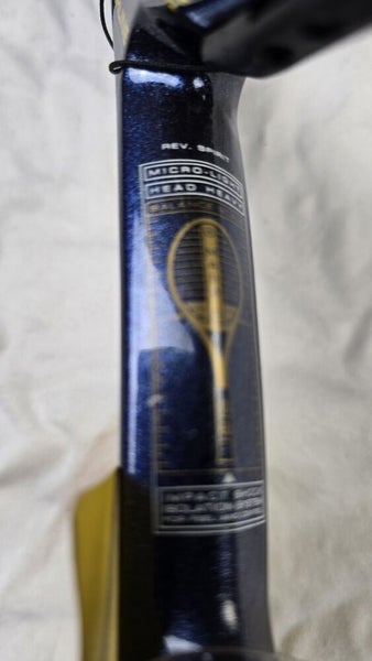 VINTAGE NOS Dunlop Spirit Revelation Tennis Racket 4 1/2" Oversize, 108 Sq In.