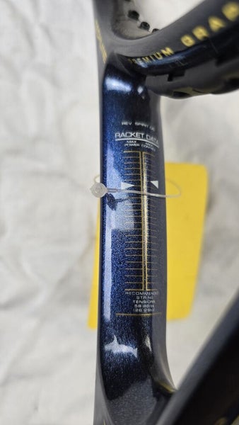 VINTAGE NOS Dunlop Spirit Revelation Tennis Racket 4 1/2" Oversize, 108 Sq In.