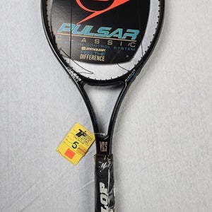 VINTAGE NOS Dunlop Pulsar Classic Tennis Racket 4 5/8" MP, 102 Sq In.