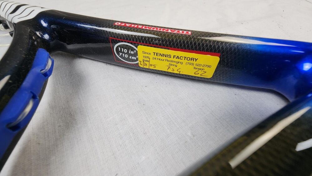 Prince Thundercloud Tennis Racket (TC44F) - 4 1/8 in, Strung, OS, New w/o Tags