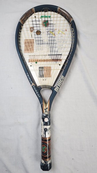 VTG NOS Prince Triple Threat Ring Tennis Racket (TC64) 4 1/2" 125 Unstrung OS