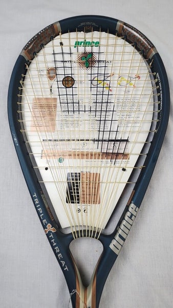 VTG NOS Prince Triple Threat Ring Tennis Racket (TC64) 4 1/2" 125 Unstrung OS
