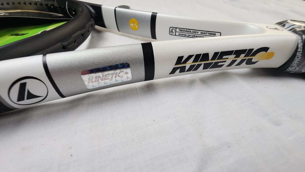 Pro Kennex Kinetic Pro 5G Tennis Racket w/ Dampener - 4 3/8 in, Unstrung, MP