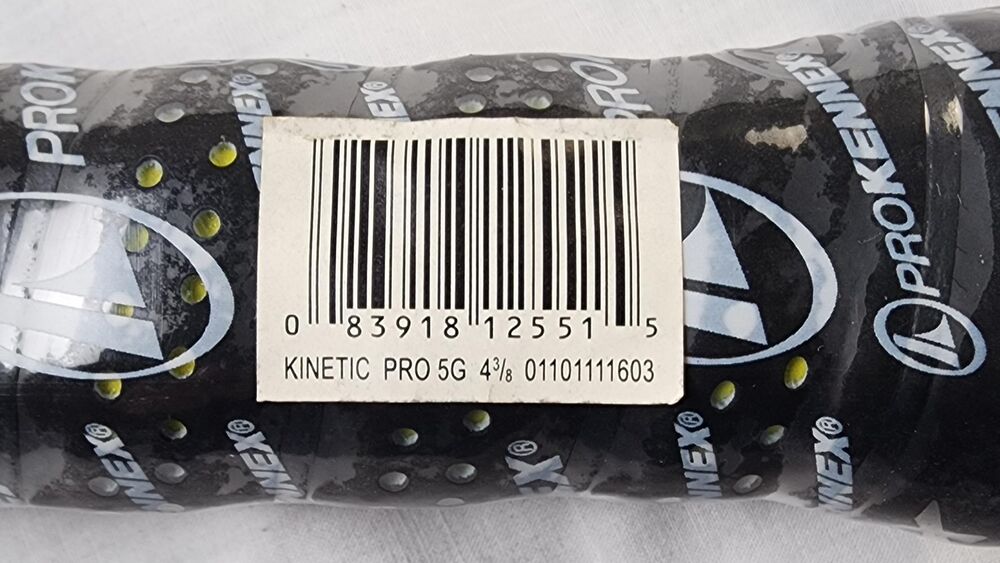 Pro Kennex Kinetic Pro 5G Tennis Racket w/ Dampener - 4 3/8 in, Unstrung, MP