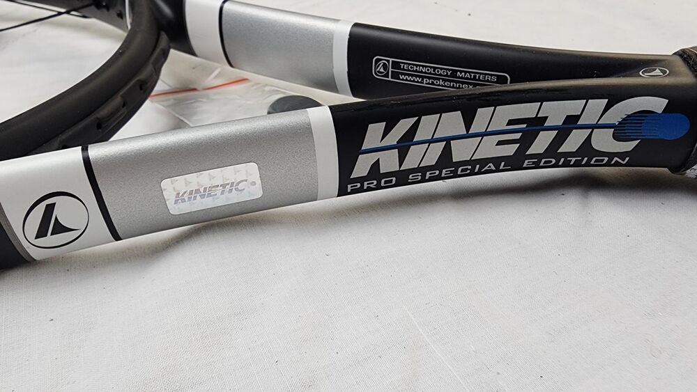 Pro Kennex Kinetic PSE 15G Tennis Racket w/ Dampener - 4 3/8 in, Unstrung