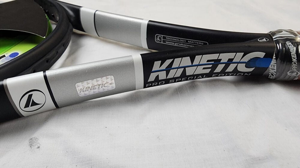 Pro Kennex Kinetic PSE 15G Tennis Racket w/ Dampener - 4 3/8 in, Unstrung
