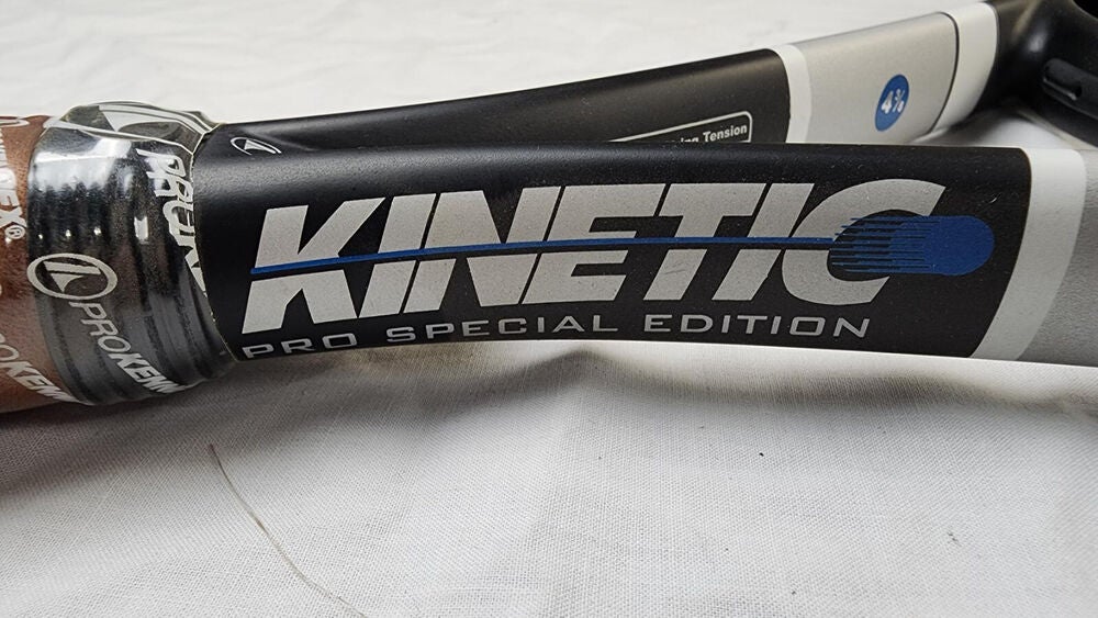Pro Kennex Kinetic PSE 15G Tennis Racket w/ Dampener - 4 3/8 in, Unstrung